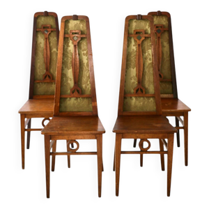 4 Chaises art&craft,