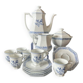 Coffee set - Limoges porcelain - Former royal factory