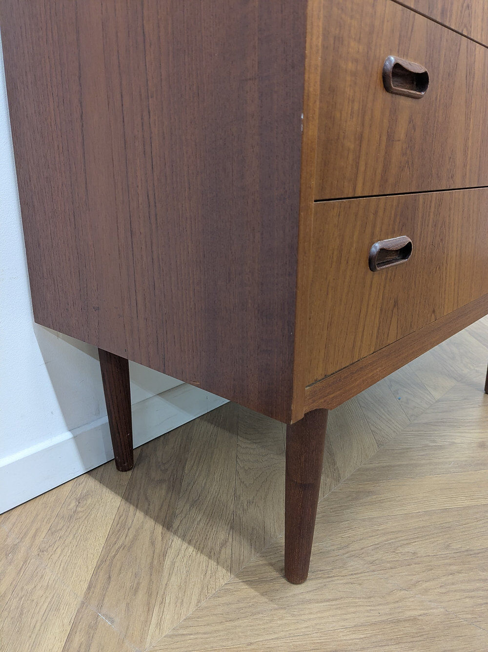 Vintage Scandinavian teak secretary