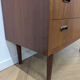Secrétaire scandinave vintage en teck