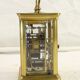 Officer's clock with functioning bell