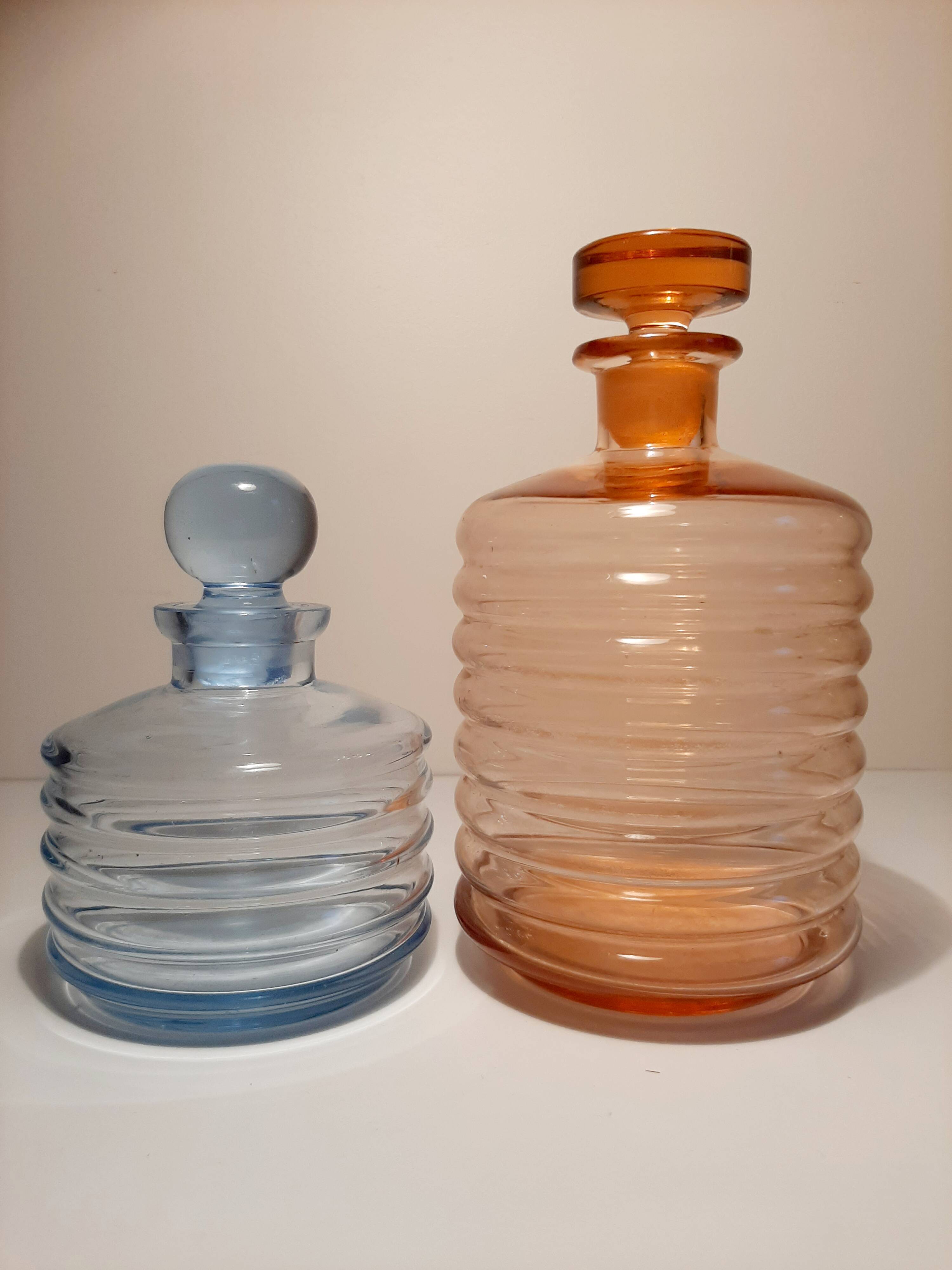 Set of vintage bottles