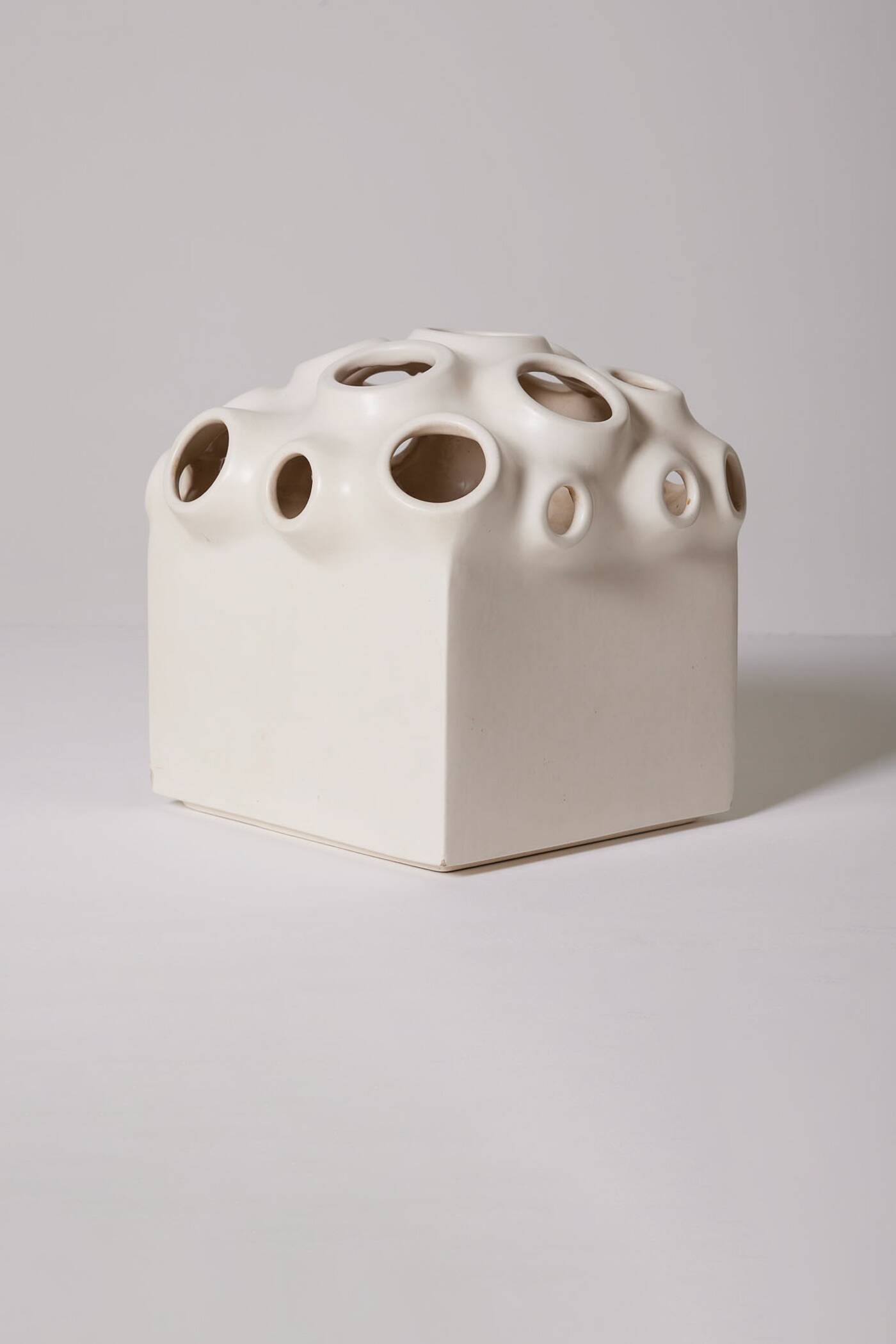 Ceramic vase Guy Yvon Rolland and Georges Lanteri