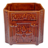 Cache-pot en barbotine Vintage