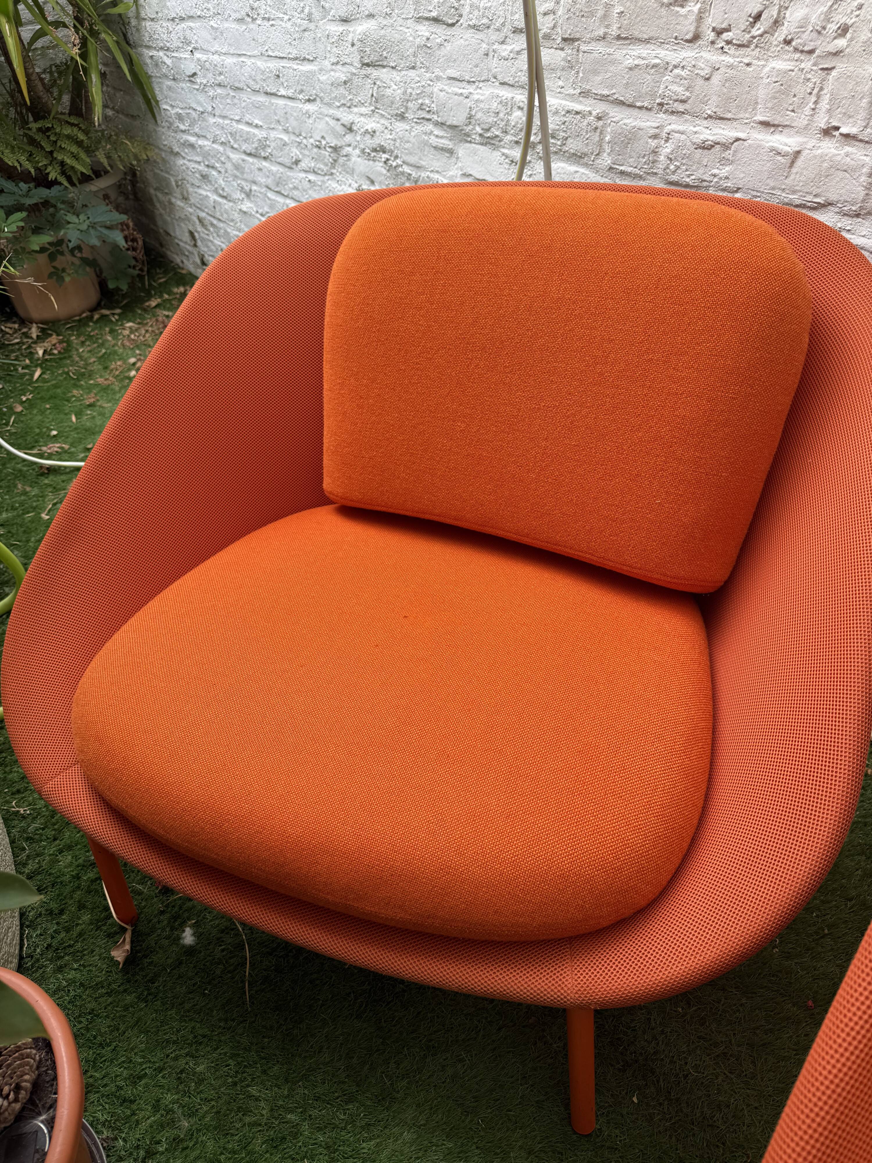 Pair of Offecct Netframe armchairs - Scandinavian Design
