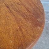 Solid wood screw workshop stool