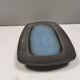 Dish in bluish colors from Hedehusene Ceramics (HK) Denmark 1960-70s