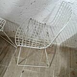 Set of 4 chairs Bertoia for Knoll