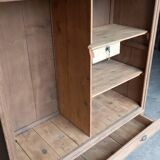 19th-century solid oak Parisian buffet