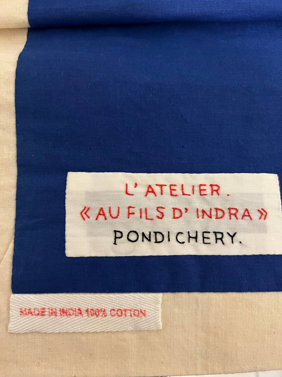 Vintage patchwork au fils d'indra 1970