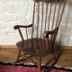 Wooden rocking chair