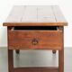 Antique French farmhouse dining table for 4/ 6 people from the 18th century