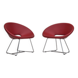 2000's, Danish design by Hee Welling for Nielaus Møbler, pair of lounge chairs model "Cone".