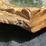 Old golden mirror