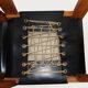 Set of 4 S24 chairs by Pierre Chapo – Solid elm and black leather – 1970