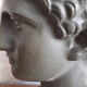 Tête en terre cuite, Grèce Antique