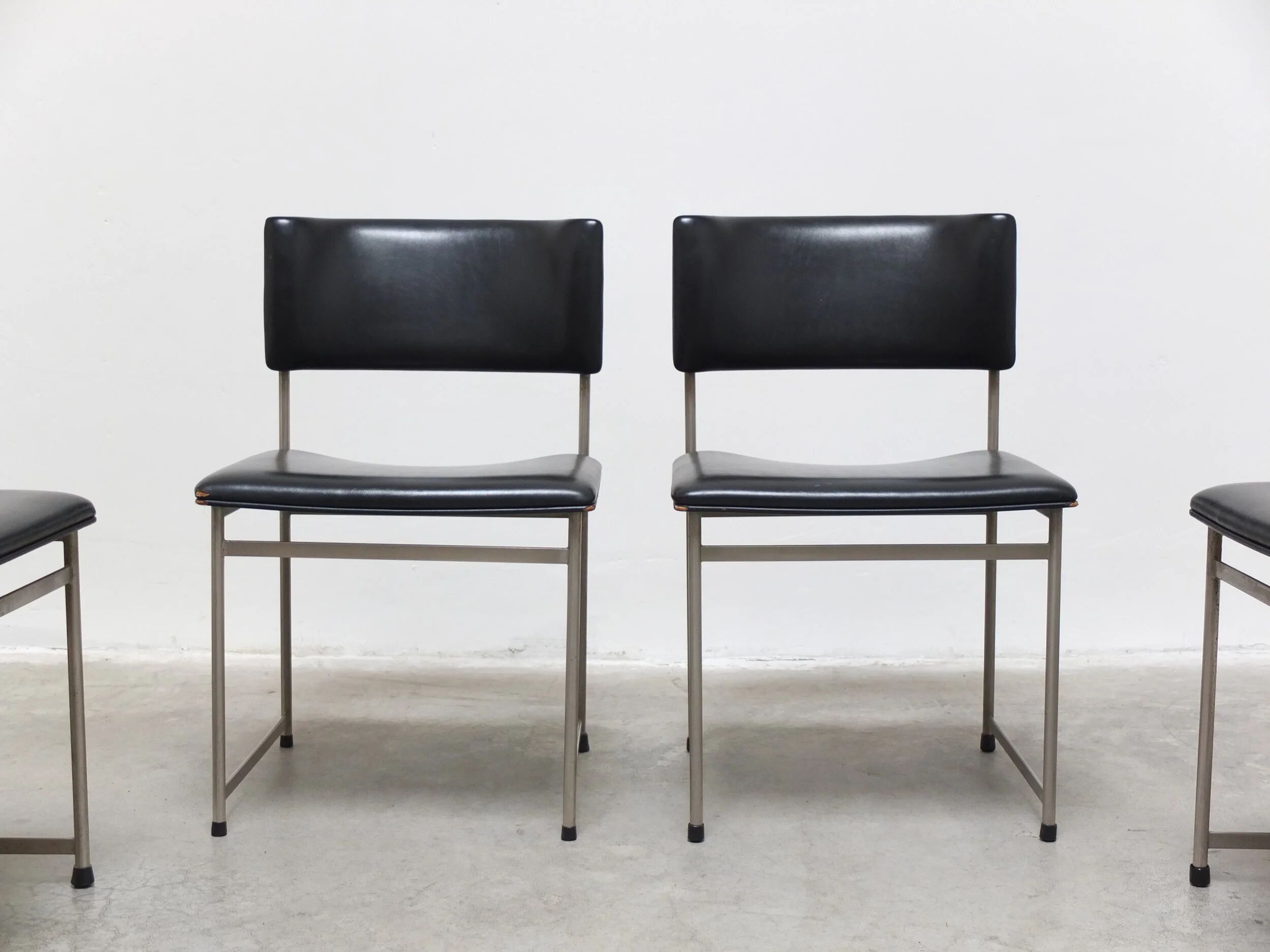 Set of 6 'SM08' dining chairs by Cees Braakman for Pastoe, 1960s