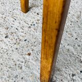 Bistro stool, curved wood by Stella, circa 1950s