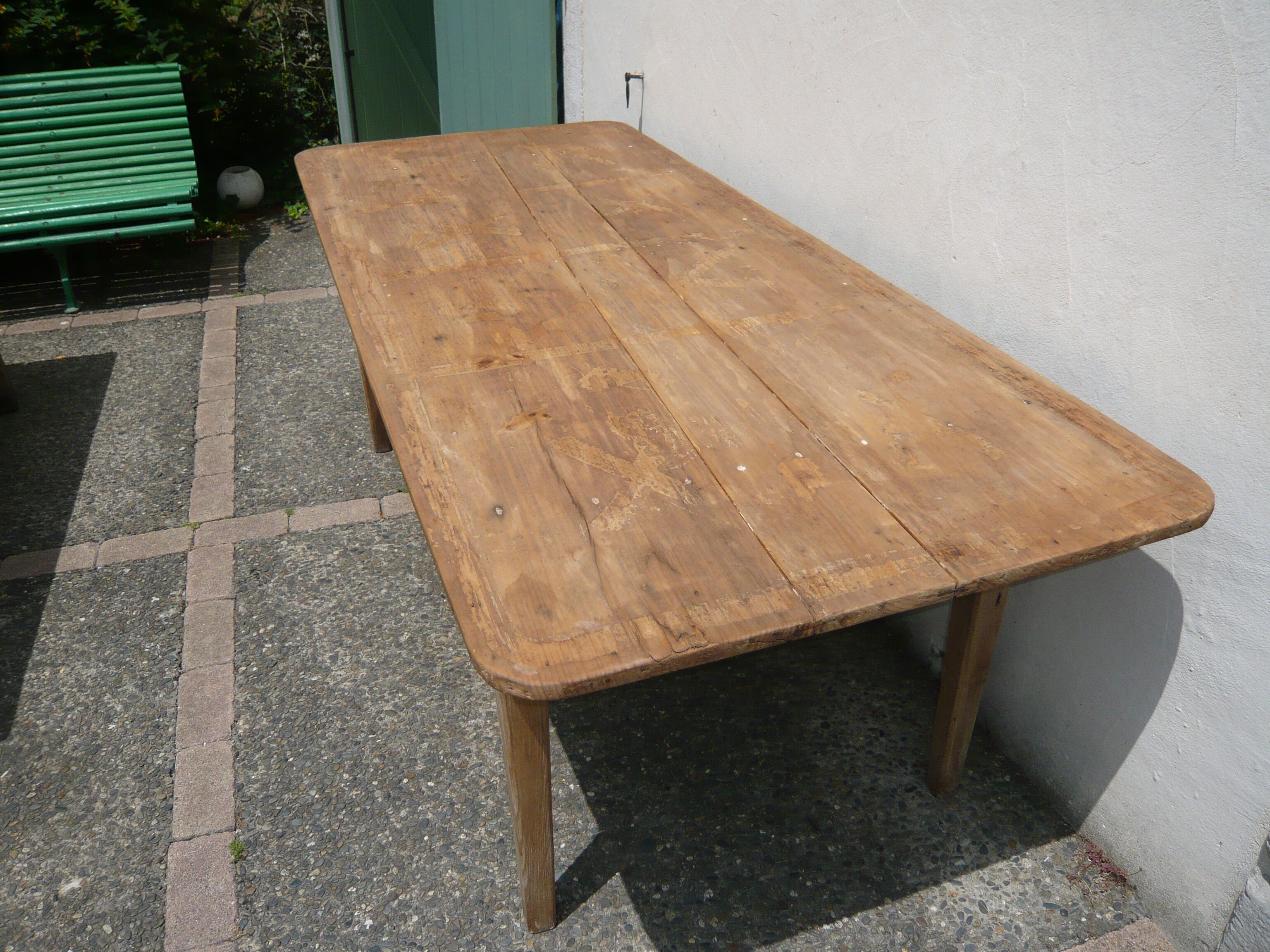 Old farm table