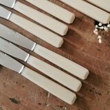 Box of 12 vintage, art deco knives