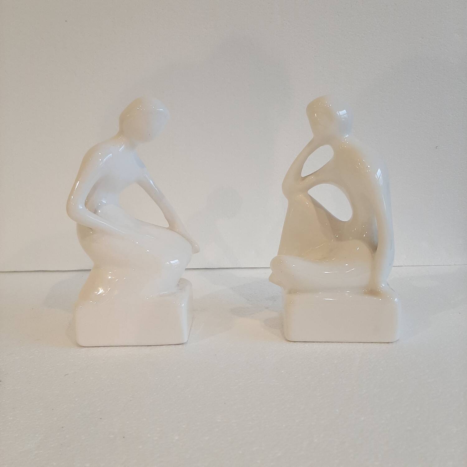 2 Royal Delft bookends 1960
