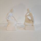 2 Royal Delft bookends 1960