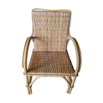 Children's rattan chair