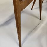 Suite of 6 vintage chairs 1950