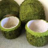 Duo of vintage 70s armchairs