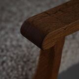 Henning Kjærnulf, Oak and lambswool armchair, "Kurul" model, Mid-century, 1960s