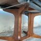 Table scandinave Baumann à rallonges - 2m05