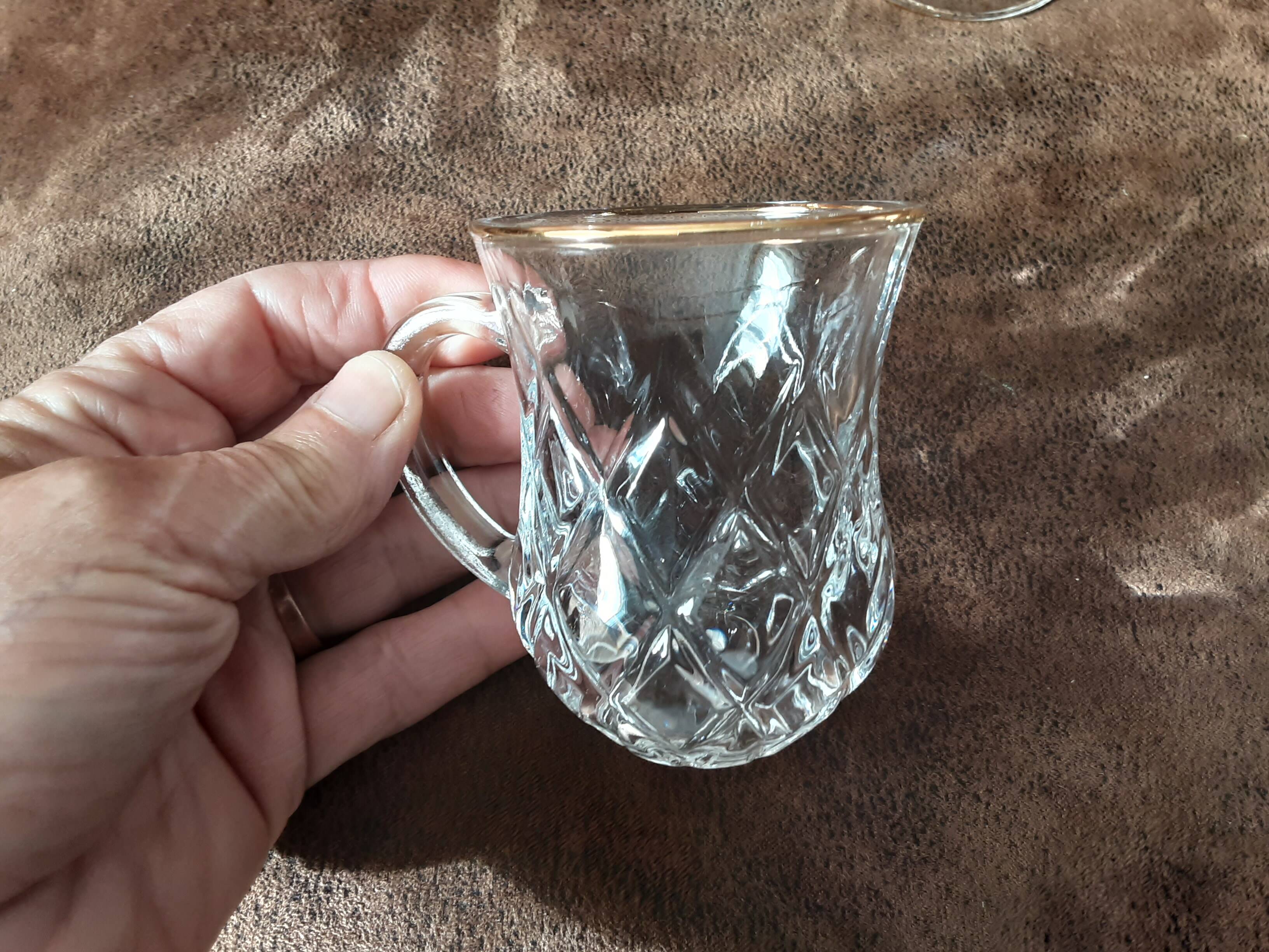 Set of 2 stylish glasses/cups
