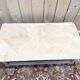 Coffee table – Louis XIII style – Solid cherry wood – Parquet top