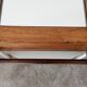 Antique solid oak bathroom cabinet from the early 20th century