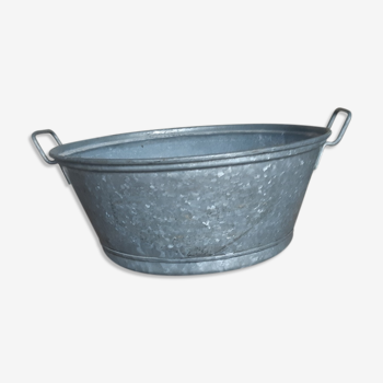 Bassine en zinc