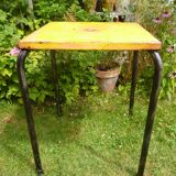 Industrial design table metal Tolix