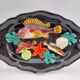 Ceramic dish barbotine vallauris trompe l'oeil kitsch Fish