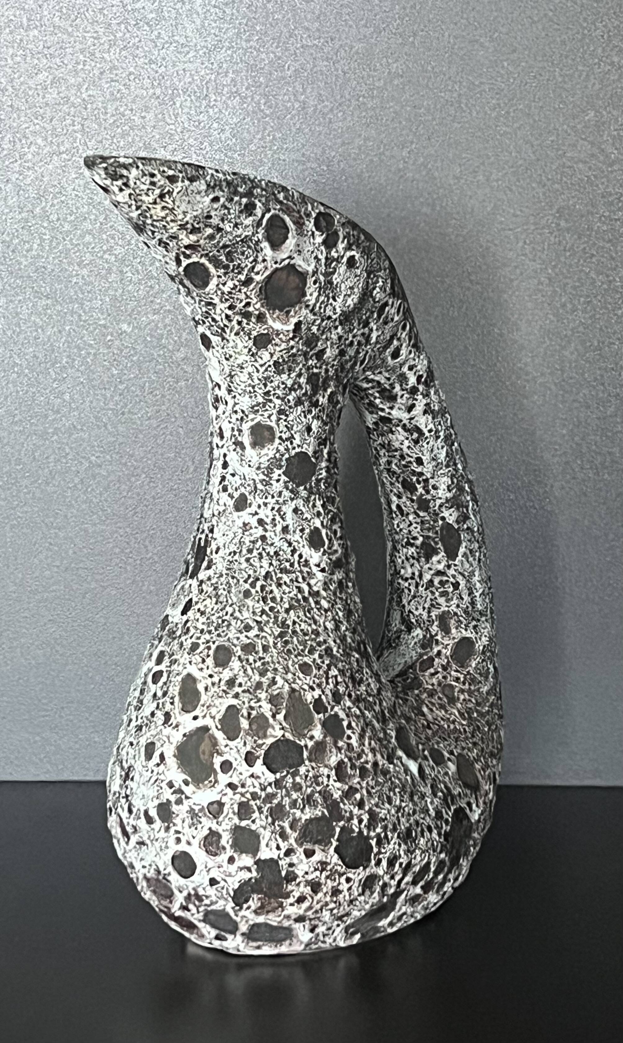 Ceramic pitcher by Annette Roux, France 1960s