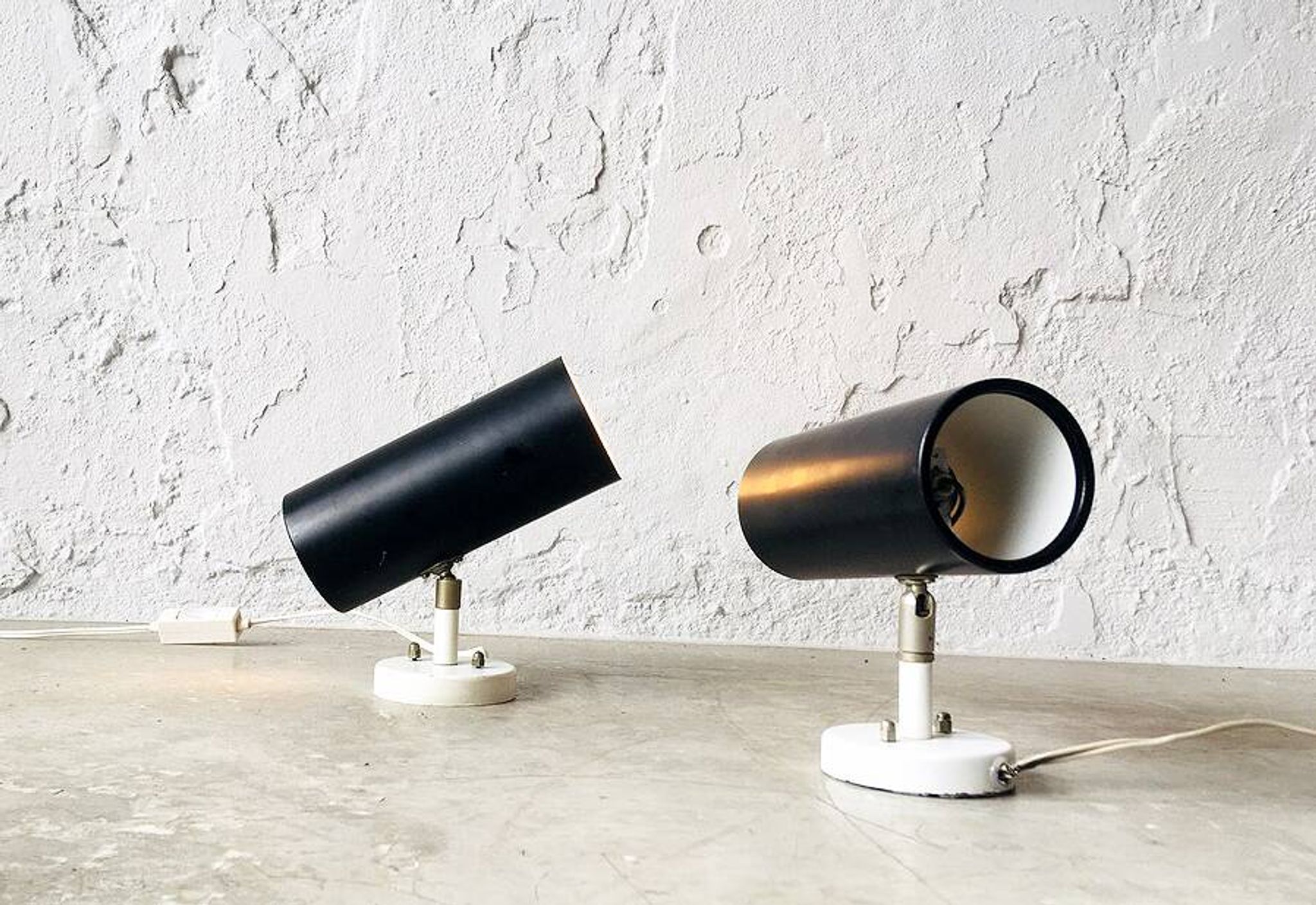 Pair of spotlights, Denmark, 1960