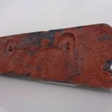 Studio ceramic butterfly wall plaque by Gerhard Liebenthron, Germany, 1982.