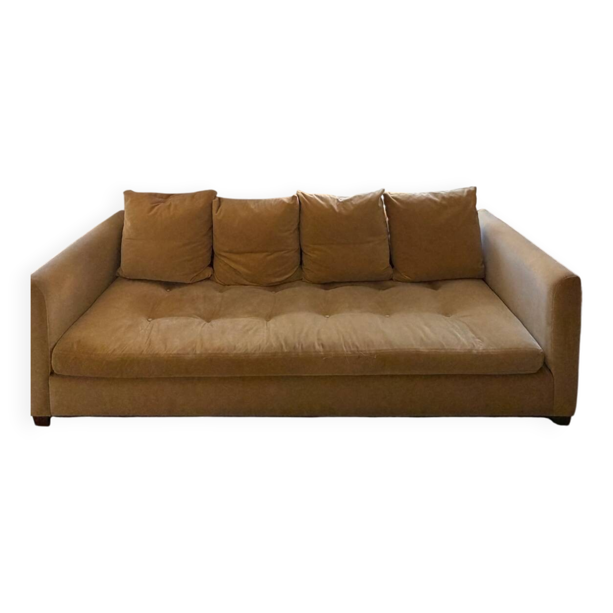 Mustard Caravan Canapé