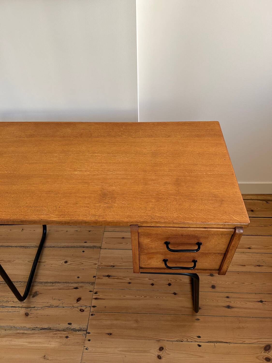 Vintage oak desk