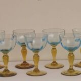 10 George Sand stemmed glasses