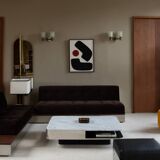 Table lounge Red Etidion Marbre blanc