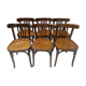Suite of 6 Chairs of vintage Bistrot 1960