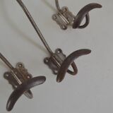 3 vintage metal hooks
