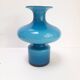 Blue opaline vase Holmegaard Carnaby series