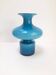 Blue opaline vase Holmegaard Carnaby series