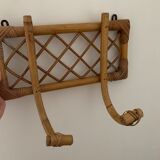 Patère in rattan