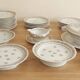 Complete grand table service, Limoges porcelain and gilding, LOT 1